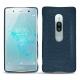 Lederschutzhülle Sony Xperia XZ2 Premium - Indigo ( Pantone 303U ) 
