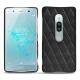 Lederschutzhülle Sony Xperia XZ2 Premium - Noir - Couture ( Nappa - Black ) 