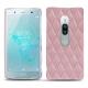 Funda de piel Sony Xperia XZ2 Premium - Rose - Couture ( Nappa - Pantone 2365C ) 