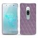 Funda de piel Sony Xperia XZ2 Premium - Lilas - Couture ( Nappa - Pantone 2645U ) 