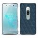 Capa em pele Sony Xperia XZ2 Premium - Indigo - Couture ( Pantone 303U ) 