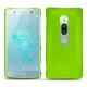 Funda de piel Sony Xperia XZ2 Premium - Vert fluo
