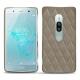 Coque cuir Sony Xperia XZ2 Premium - Darboun sabla - Couture