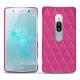 가죽 커버 Sony Xperia XZ2 Premium - Rose BB - Couture