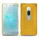 Funda de piel Sony Xperia XZ2 Premium - Jaune soulèu
