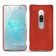 Lederschutzhülle Sony Xperia XZ2 Premium - Arange clouquié