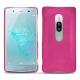 Custodia in pelle Sony Xperia XZ2 Premium - Rose BB