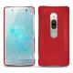 Lederschutzhülle Sony Xperia XZ2 Premium - Rouge troupelenc
