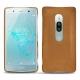 Lederschutzhülle Sony Xperia XZ2 Premium - Castan esparciate