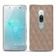 Funda de piel Sony Xperia XZ2 Premium - Taupe vintage - Couture
