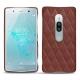가죽 커버 Sony Xperia XZ2 Premium - Passion vintage - Couture