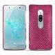 Funda de piel Sony Xperia XZ2 Premium - Serpent ciclamino
