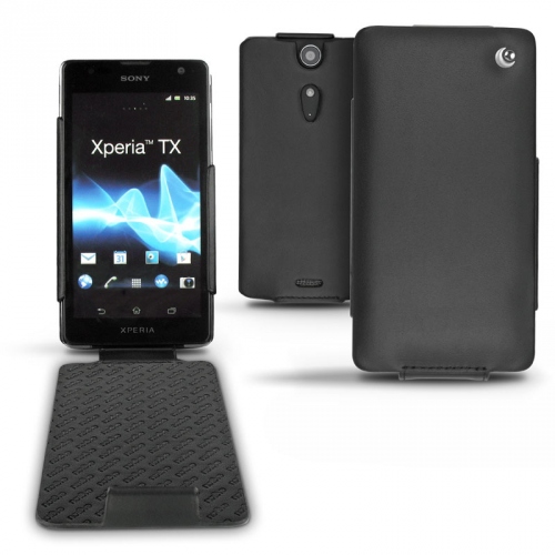Housse cuir Sony Xperia TX 
