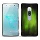 Sony Xperia XZ2 Premium leather cover - Vert Patine
