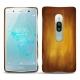 Sony Xperia XZ2 Premium leather cover - Doré Patine