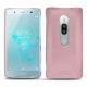 Sony Xperia XZ2 Premium leather cover - Rose PU