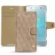 Capa em pele Sony Xperia XZ2 Premium - Taupe vintage - Couture