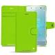 가죽 커버 Sony Xperia XZ2 Premium - Vert fluo