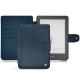 Housse cuir Kobo Clara HD - Jean vintage ( Roughtcut - Pantone 285U  ) 