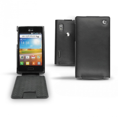 Custodia in pelle LG Optimus L5 E610 