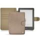 가죽 커버 Kobo Clara HD - Taupe vintage ( Pantone 7530C ) 
