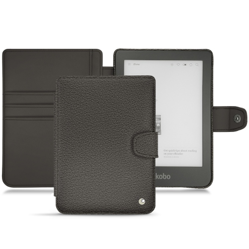 レザーケース Kobo Clara HDAnthracite ( Pantone #41403c ) 