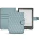 Funda de piel Kobo Clara HD - Bleu ciel - Couture ( Nappa - Pantone 277C ) 