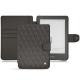 Lederschutzhülle Kobo Clara HD - Anthracite - Couture ( Pantone 424C ) 