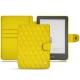 Funda de piel Kobo Clara HD - Jaune fluo - Couture