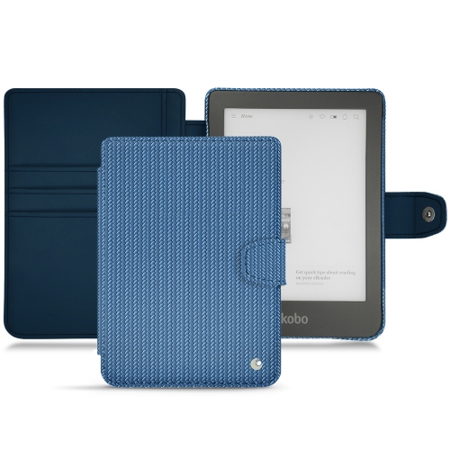 レザーケース Kobo Clara HDAbaca ishia ( Pantone #395775 ) 