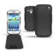 Lederschutzhülle Samsung GT-S7562 Galaxy S Duos  - Noir ( Nappa - Black ) 