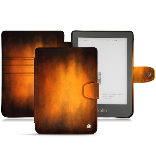 Funda de piel Kobo Clara HDFauve Patine