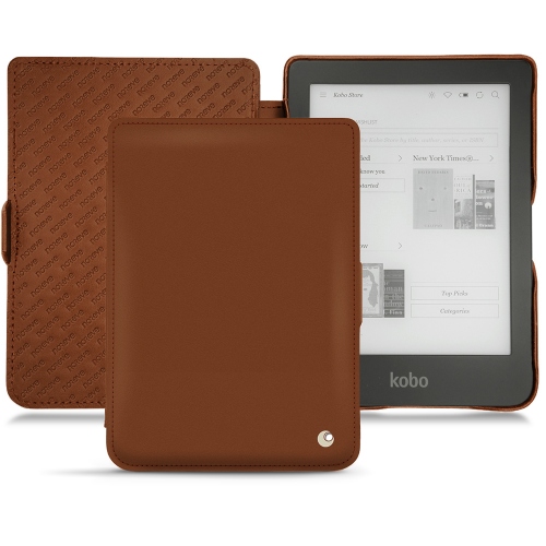 가죽 커버 Kobo Clara HDMarron ( Nappa - Pantone #8B4720 ) 