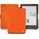 Kobo Clara HD leather case - Orange fluo