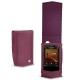 Cowon Plenue V leather case - Prune vintage ( Pantone 512C ) 