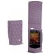 Capa em pele Cowon Plenue V - Lilas - Couture ( Nappa - Pantone 2645U ) 