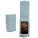 Funda de piel Cowon Plenue V - Bleu ciel - Couture ( Nappa - Pantone 277C ) 