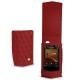 Custodia in pelle Cowon Plenue V - Tomate - Couture ( Pantone 187C ) 