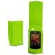 Housse cuir Cowon Plenue V - Vert fluo