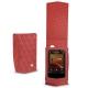 Capa em pele Cowon Plenue V - Cerise vintage - Couture