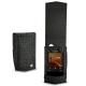 Cowon Plenue V leather case - Autruche nero