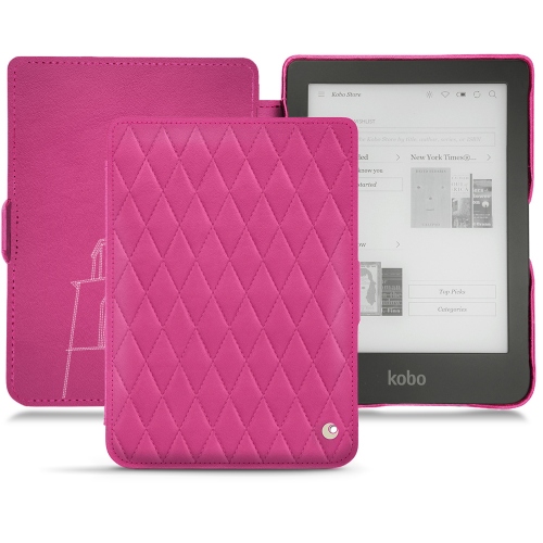 가죽 커버 Kobo Clara HDRose BB - Couture ( Pantone #DB599F )