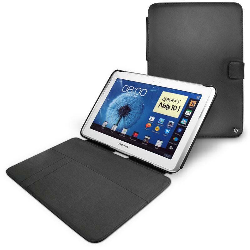 硬质真皮保护套 Samsung Galaxy Note 10.1 - Noir ( Nappa - Black ) 