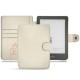 Kobo Clara HD leather case - Blanc escumo