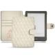 Lederschutzhülle Kobo Clara HD - Blanc escumo - Couture