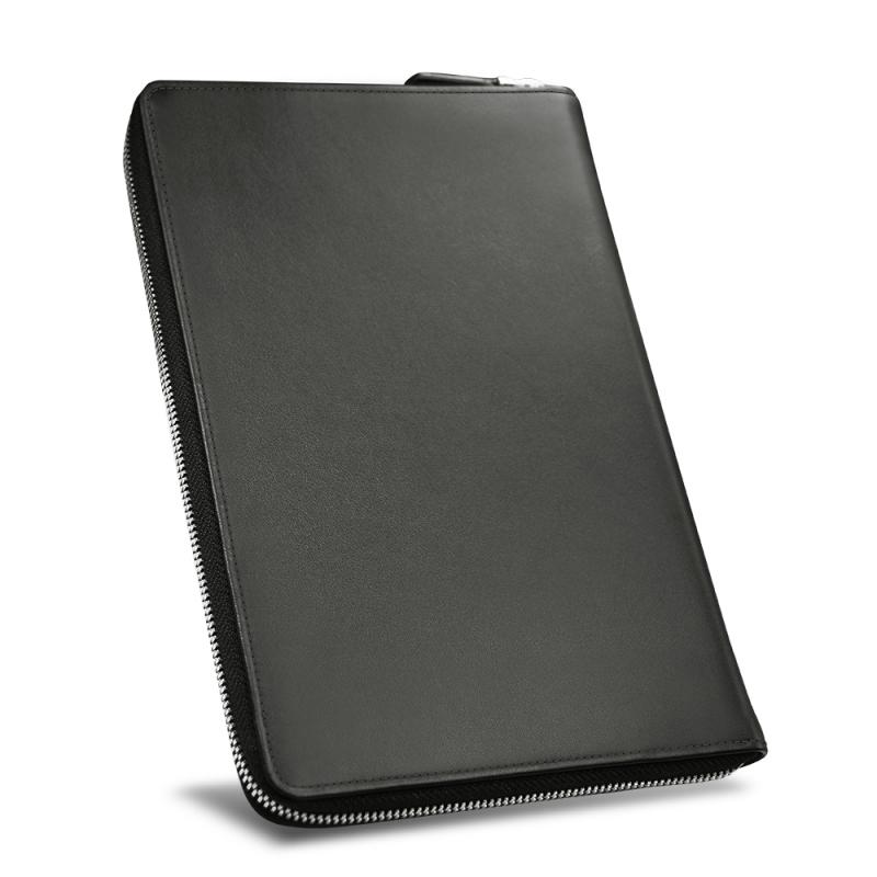 Zipped travel-document holder