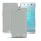 가죽 커버 Sony Xperia XZ2 Premium - Gris ( Nappa - Pantone W428C ) 