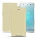 Custodia in pelle Sony Xperia XZ2 Premium - Beige ( Nappa - Pantone 7502C ) 