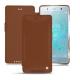 Custodia in pelle Sony Xperia XZ2 Premium - Marron ( Nappa - Pantone 1615C ) 