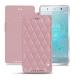 Custodia in pelle Sony Xperia XZ2 Premium - Rose - Couture ( Nappa - Pantone 2365C ) 